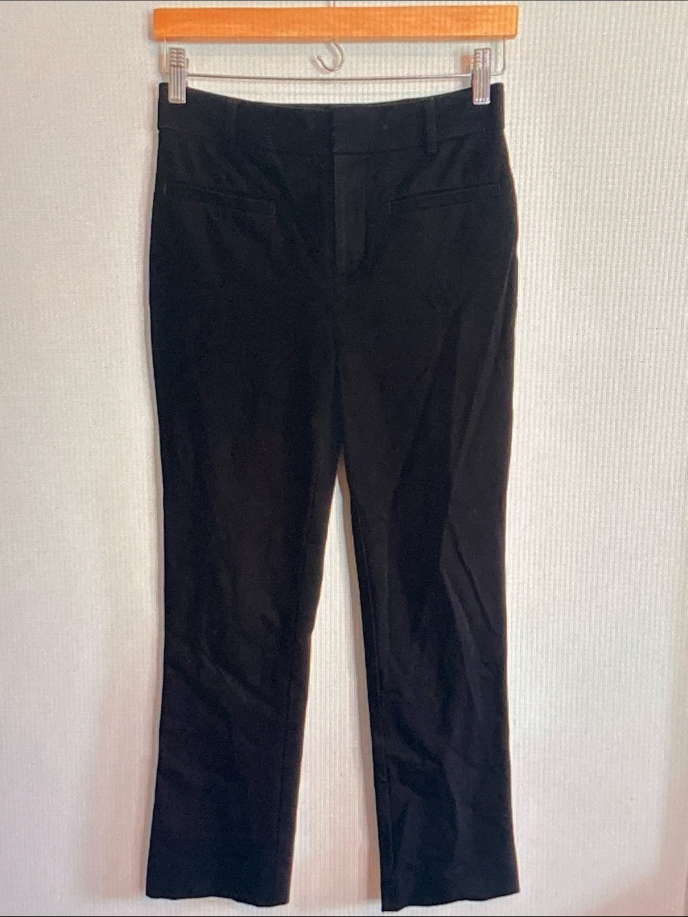 Anthropologie Black Straight-Leg Dress Pants